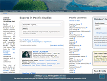 Tablet Screenshot of pacific-studies.net